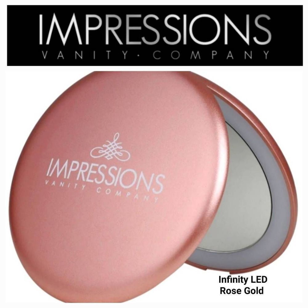 Impressions Infinity LED Compact Mirror